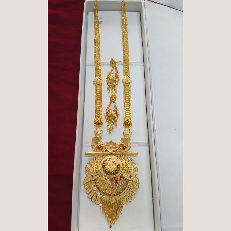 Pari Art Jewellery Forming Long Necklace Set