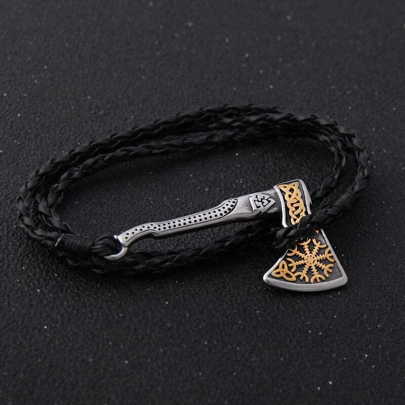 Bracelet Viking - Hache Du Vagabond