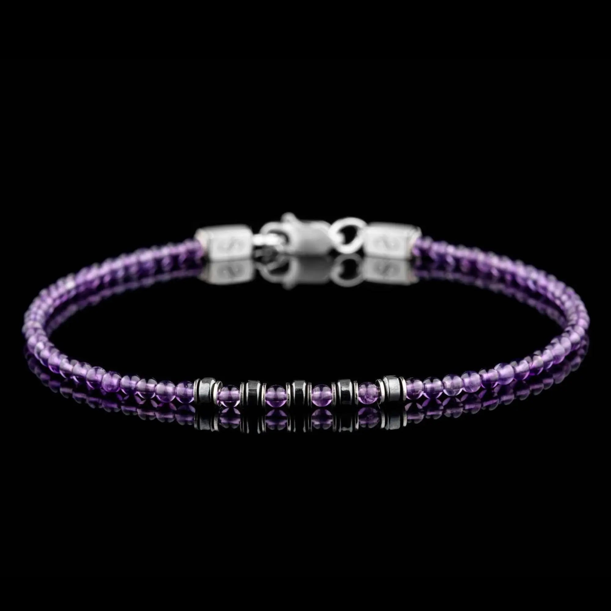 Amethyst Bracelet XIX (2mm)