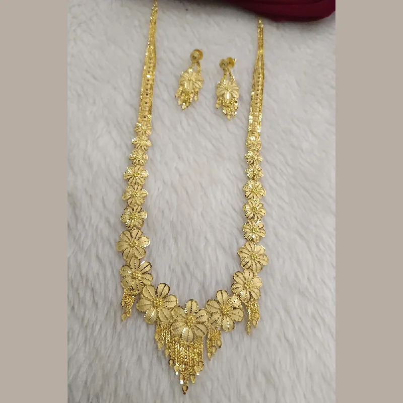 Pari Art Jewellery Forming Long Necklace Set