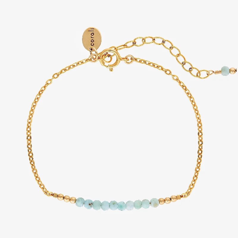 Indie Bracelet ~ Larimar