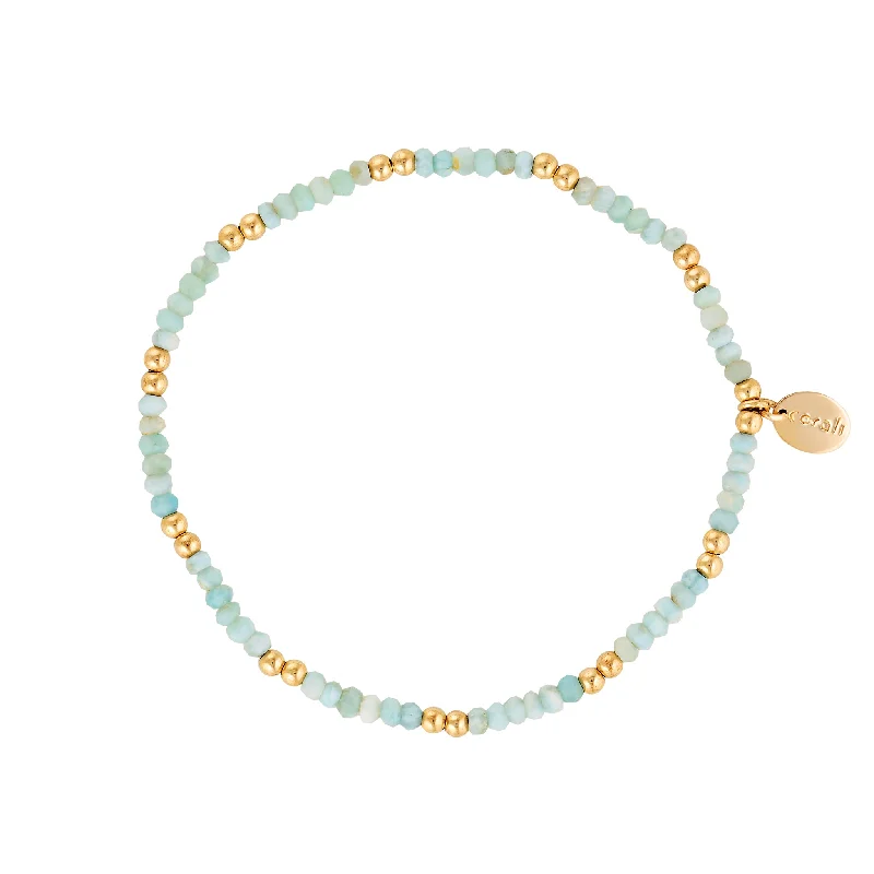 Dominica Bracelet ~ Larimar