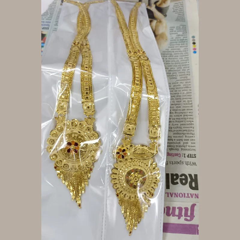 Pari Art Jewellery Forming Long Necklace ( 1 Piece Only )