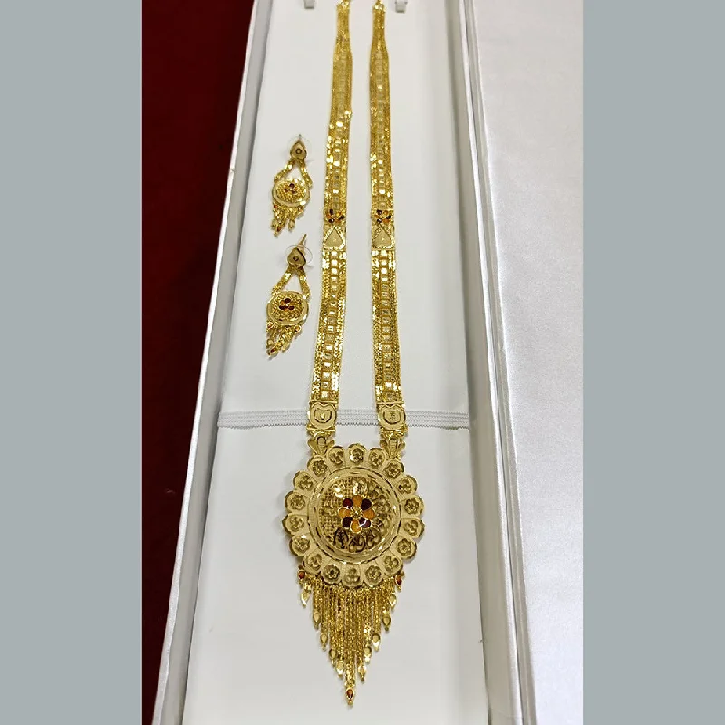 Pari Art Jewellery Forming Long Necklace Set