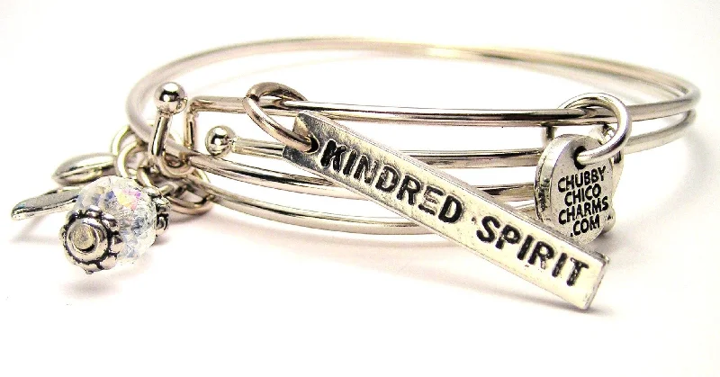 Kindred Spirit Expandable Bangle Bracelet Set