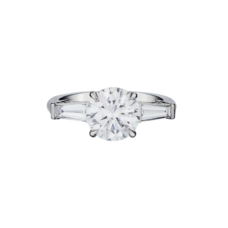 ROUND BRILLIANT CUT DIAMOND RING