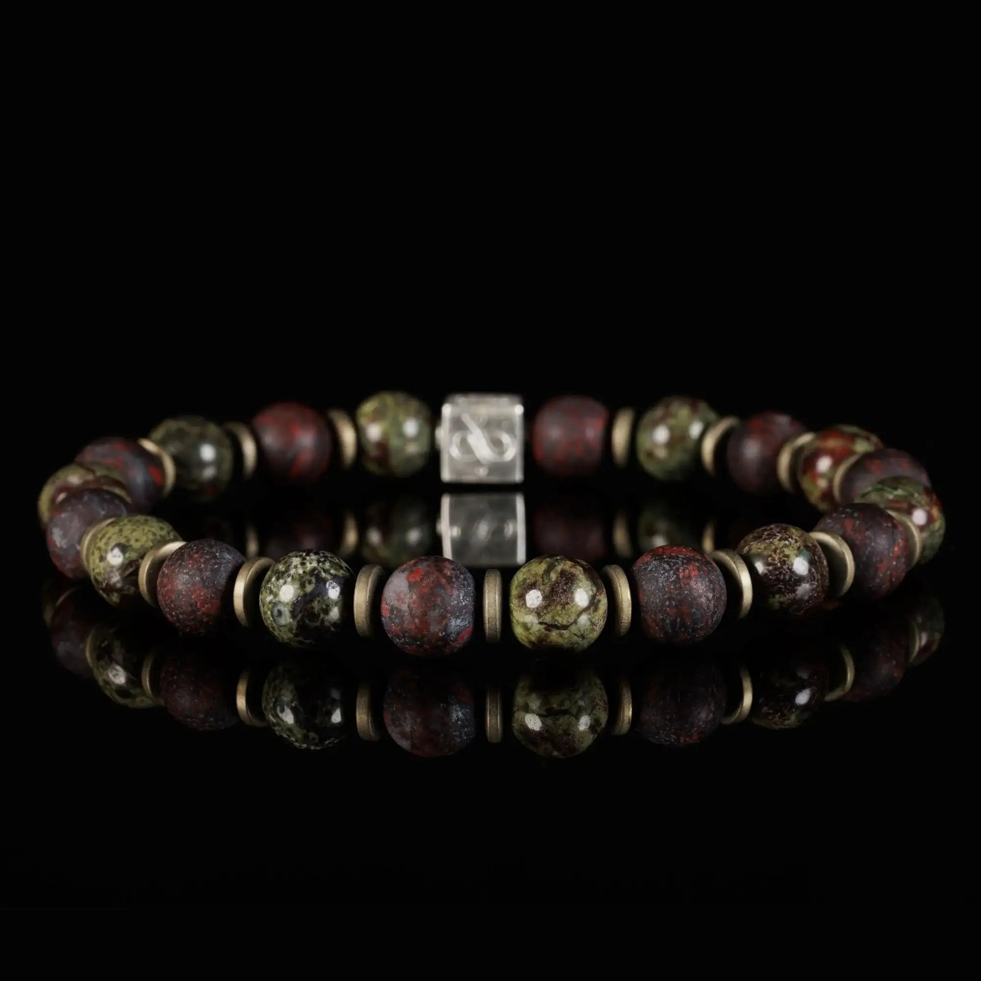 Dragon Blood Jasper Bracelet XI (8mm)