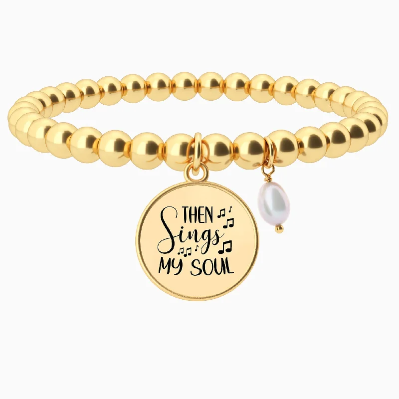 Then Sings In My Soul - Beaded Bracelet