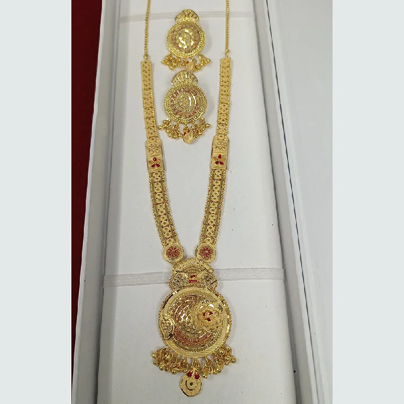 Pari Art Jewellery Forming Long Necklace Set