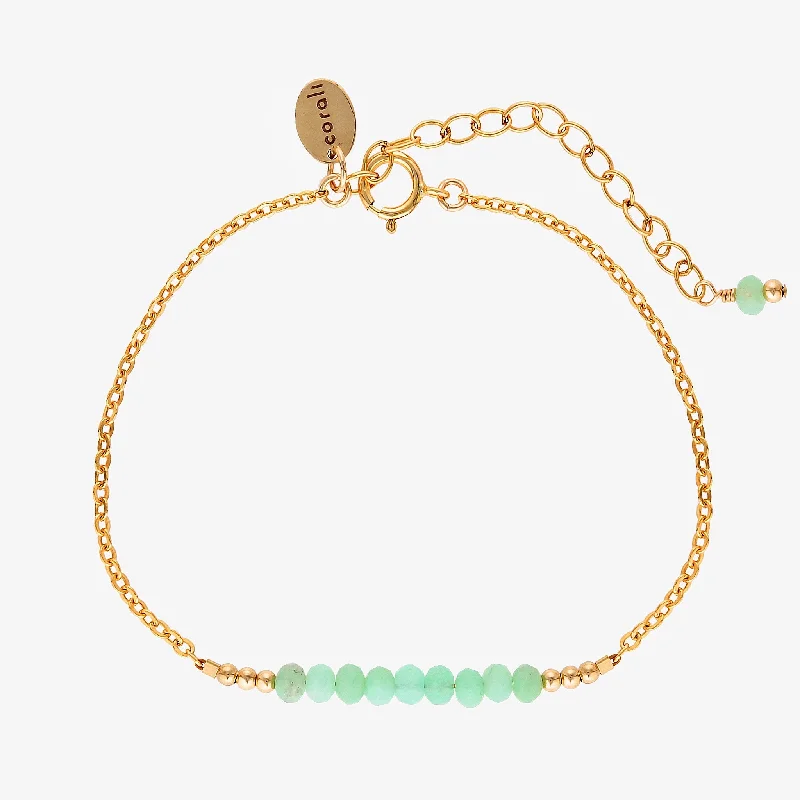 Indie Bracelet ~ Chrysoprase