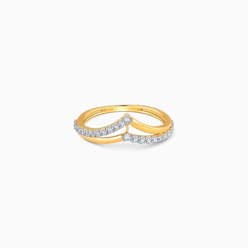 Gold Vividia Diamond Ring